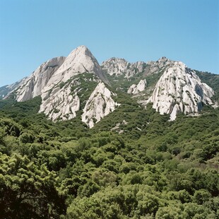 花岗岩的华山