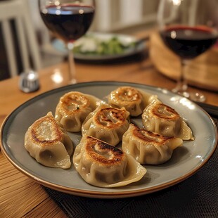 一盘煎饺