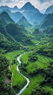 流水生财田园