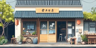 乌冬面店铺