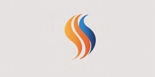 水滴火焰结合logo