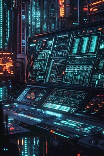 宇宙飞船控制室