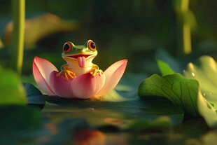 荷塘里的小青蛙