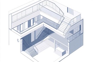 楼梯间四维工作格局