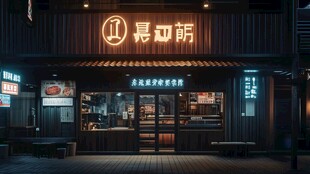 料理店门头