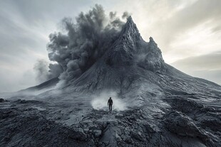 地质运动火山喷发