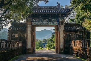 龙虎山天师府仪门