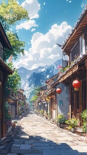 古风动画场景