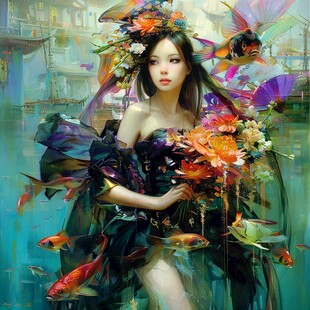 cg绘画作品