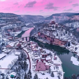 雪后陕北