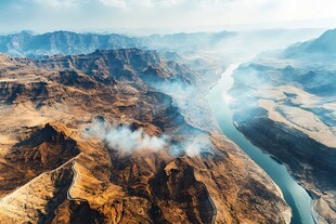 火焰山大峡谷