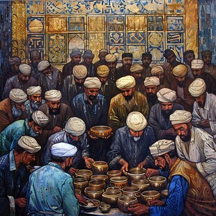 回族生产生活场景