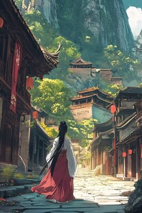 古风动画场景
