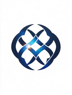 圆形线条logo