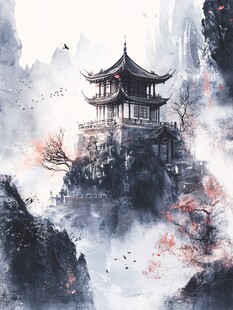 古风仙境天上宫阙