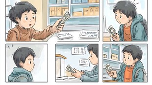 学生小漫画