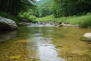 秦岭小河