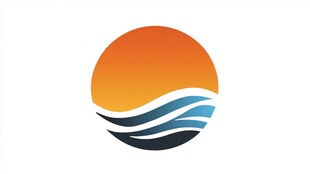 海港日出logo