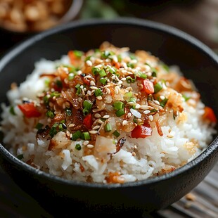 蒸饭速食早餐早饭食品