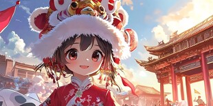 新年氛围贺图