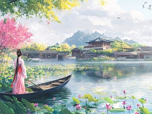 古风人物大场景
