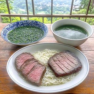 青汁牛肉面