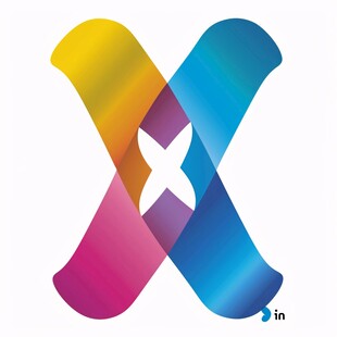 x对称logo