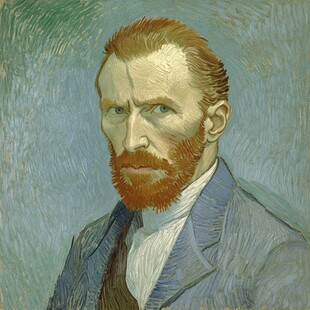 没有耳朵的梵高自画像