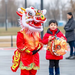 舞狮迎新春