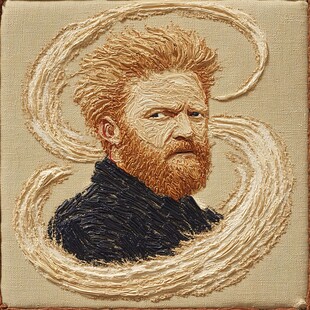 没有耳朵的梵高自画像