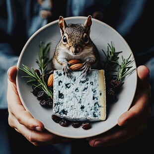 逼真的食物艺术