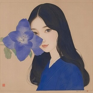 日本美女画