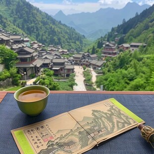 山水茶