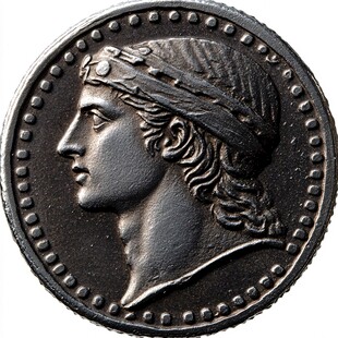 雅典娜头像钱币