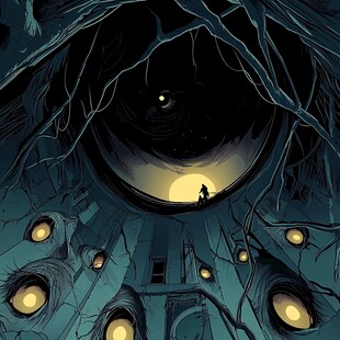 科幻题材插画
