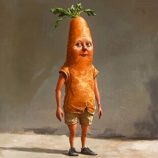 胡萝卜形象设计