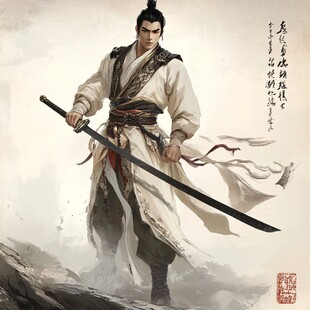古代帅气大侠头像