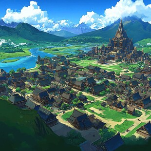 建造金中都场景