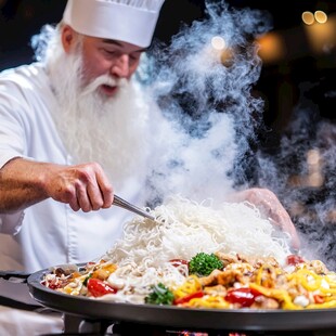 功夫食神厨师炒饭