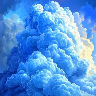 云朵数字艺术