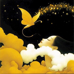 云上舞动的仙女