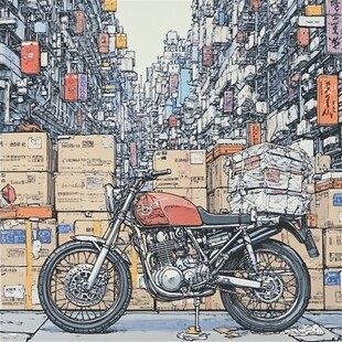 港风手绘