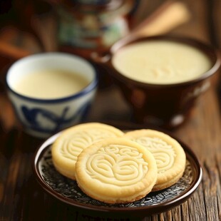 饼干点心西点零食牛奶