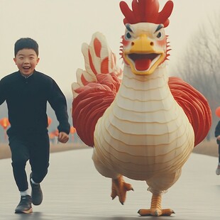 奔跑吧鸡年