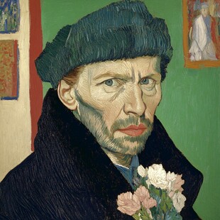 没有耳朵的梵高自画像