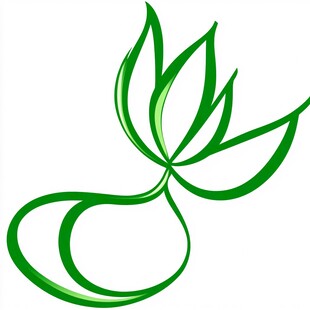 莲花绿叶logo