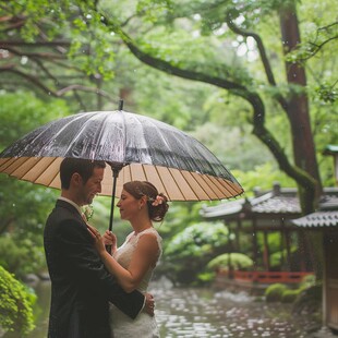 雨中婚礼