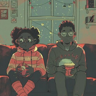 冬日情侣小日常