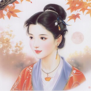 鼠绘古代美女