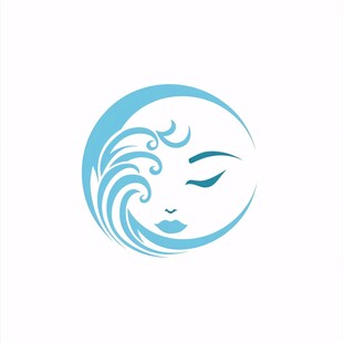 脸部美容logo